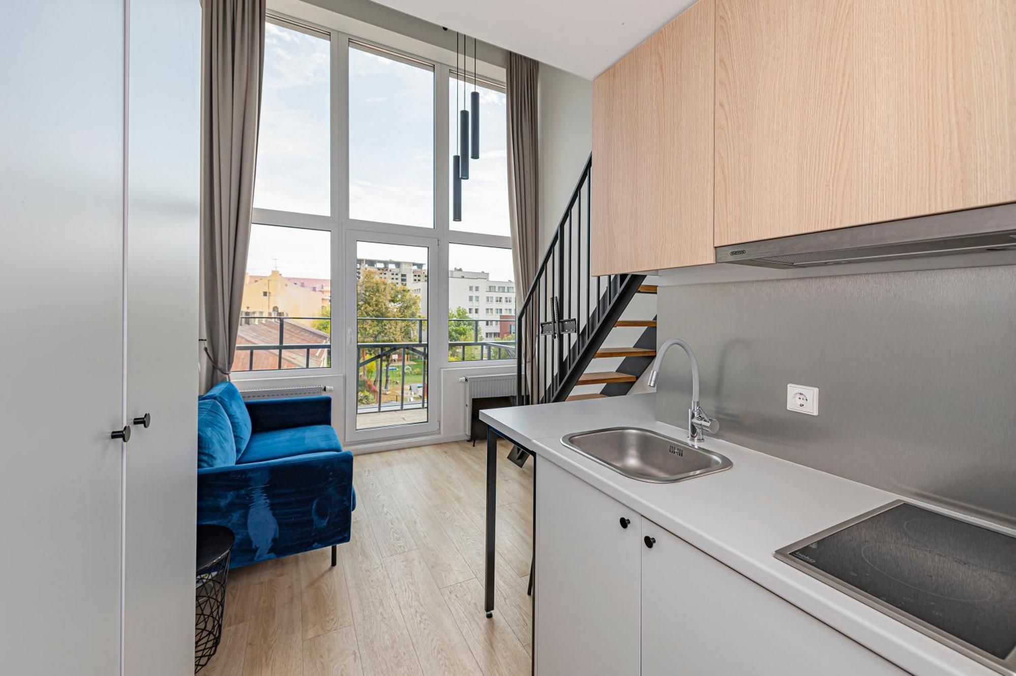 Mini Loft 1 Bd Apt By Hostlovers Каунас Экстерьер фото